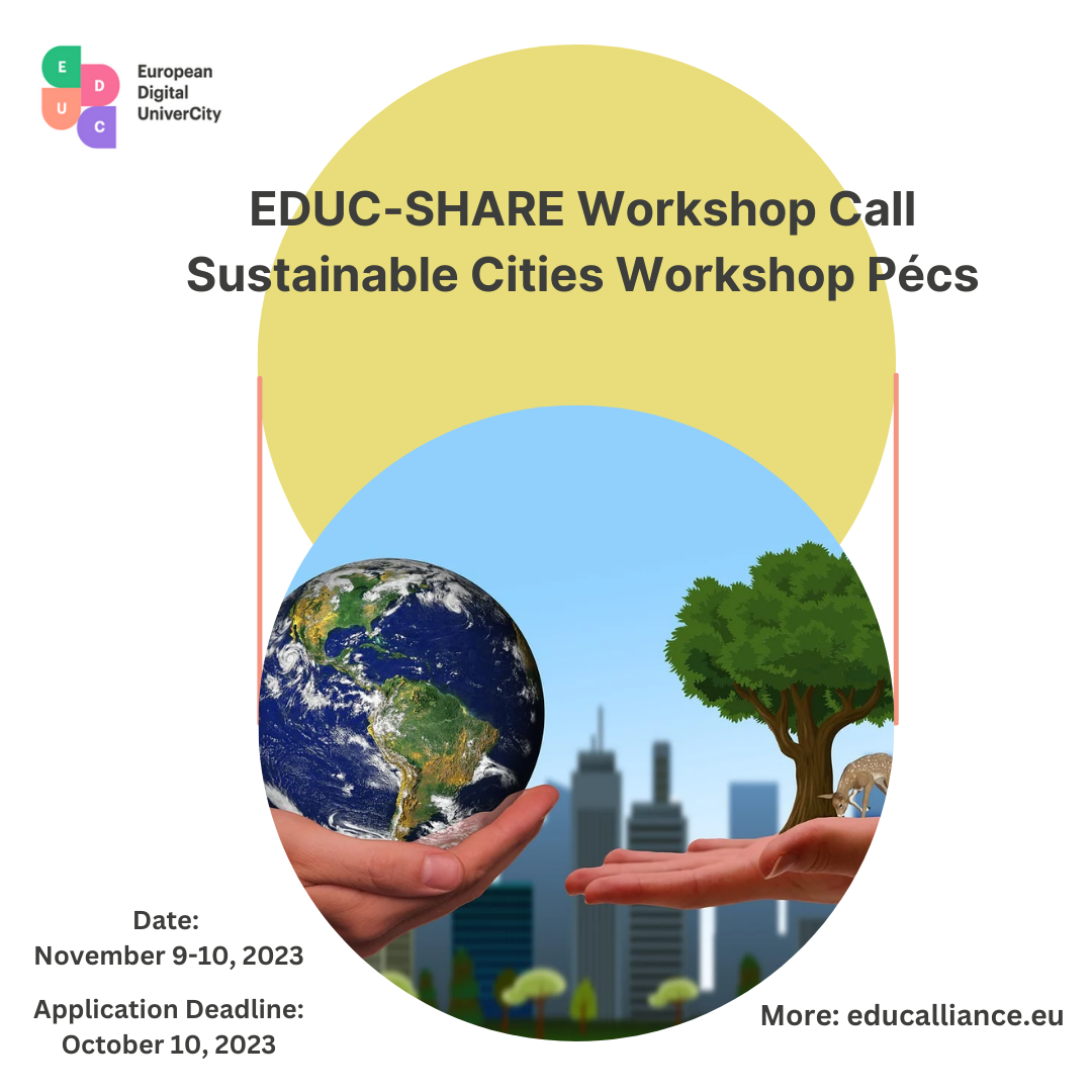 EDUC-SHARE Sustainable Cities Workshop in Pécs picture