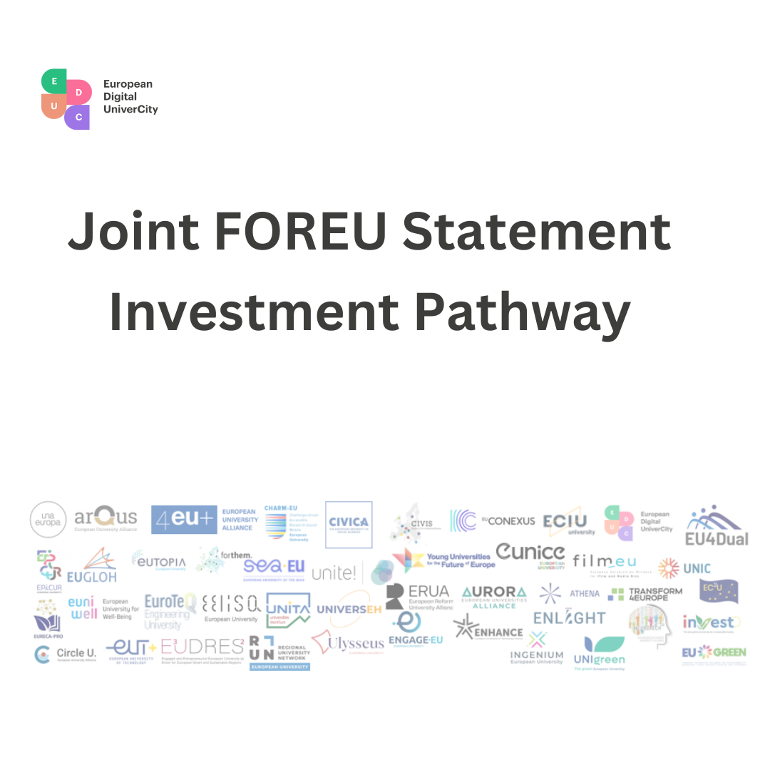 Joint FOREU Statement Investment Pathway picture