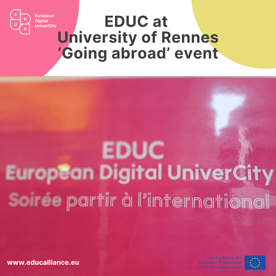 EDUC at 'Going Abroad' International Event at the University of Rennes picture