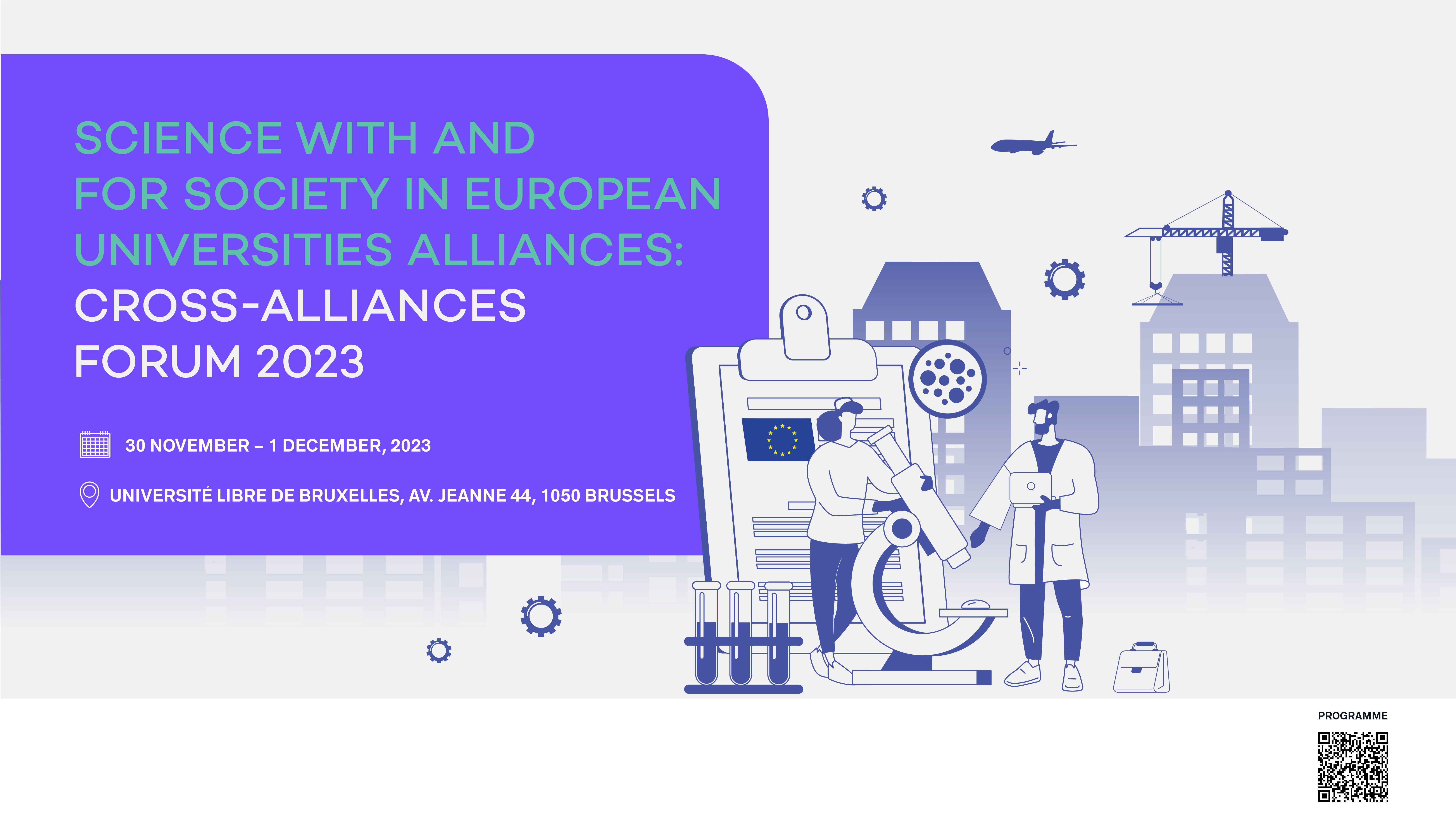 EDUC-SHARE at the conference "Science with and for Society: Cross-Alliances Forum 2023" picture