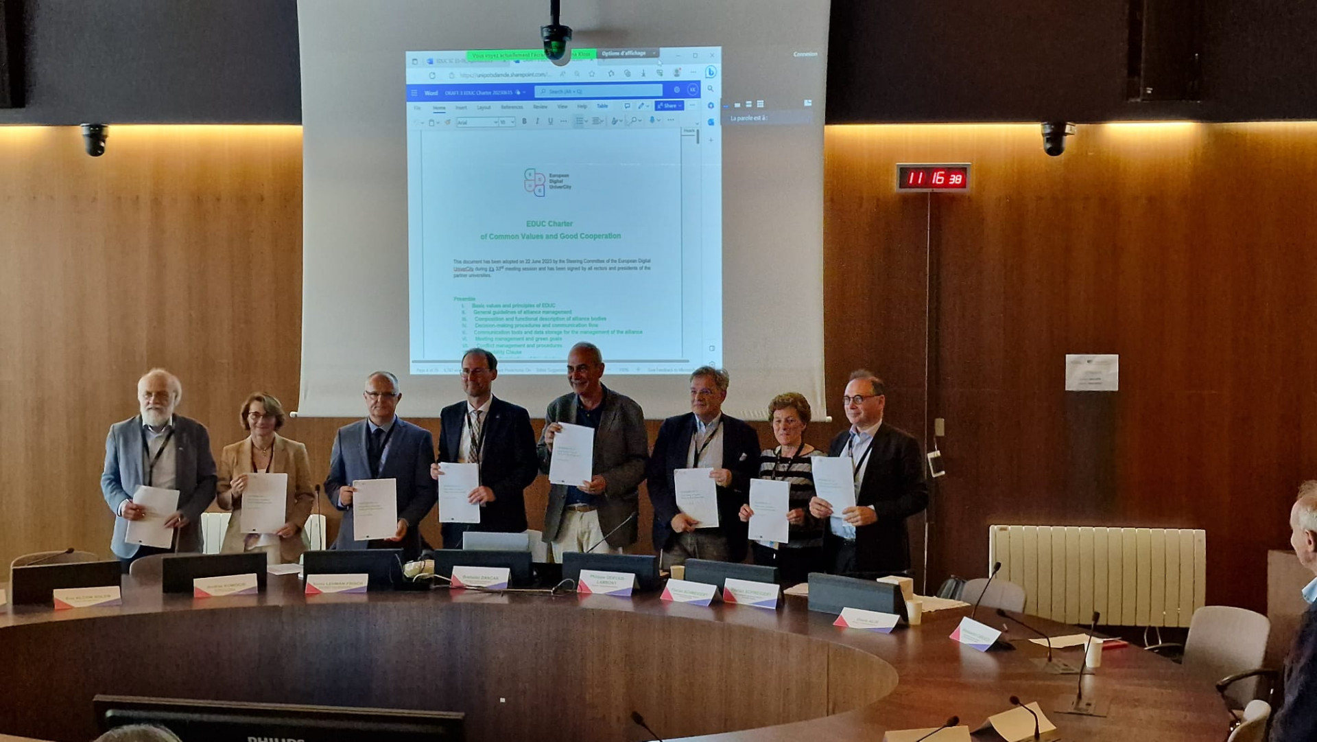 EDUC Steering Committee - Paris, June, 2023 picture